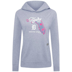 Detroit Tigers Levelwear Women's Relay Spring Training Sunrise Bold Hoodie Light Blue