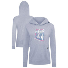 Los Angeles Angels Levelwear Women's Relay Spring Training Sunrise Bold Hoodie Light Blue