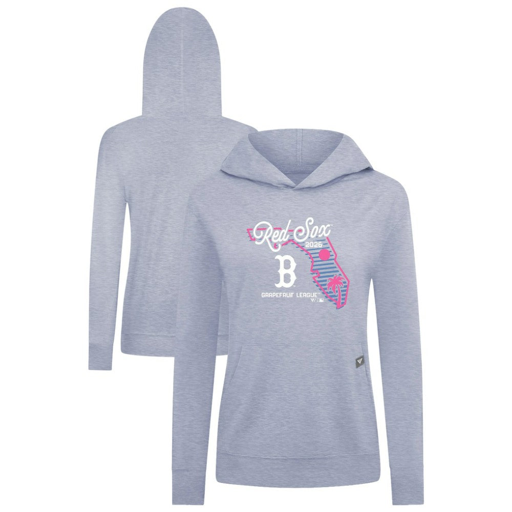 Boston Red Sox Levelwear Women's Relay Spring Training Sunrise Bold Hoodie Light Blue
