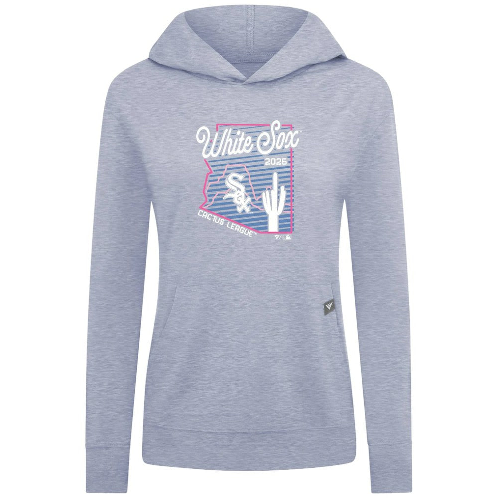 Chicago White Sox Levelwear Women's Relay Spring Training Sunrise Bold Hoodie Light Blue