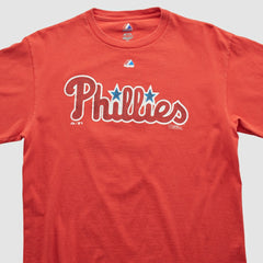Philadelphia Phillies Majestic 2000s T-shirt Red Vintage