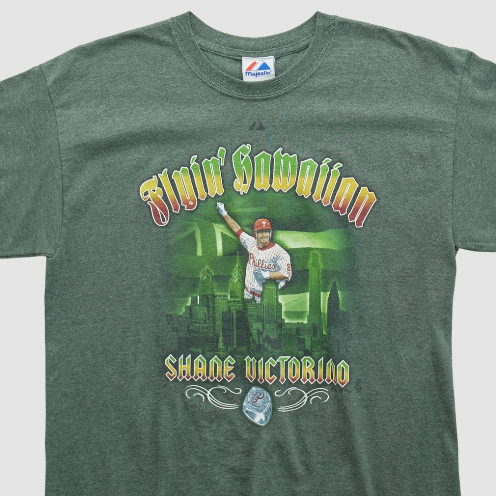 Philadelphia Phillies Majestic 2010s T-shirt Green Vintage