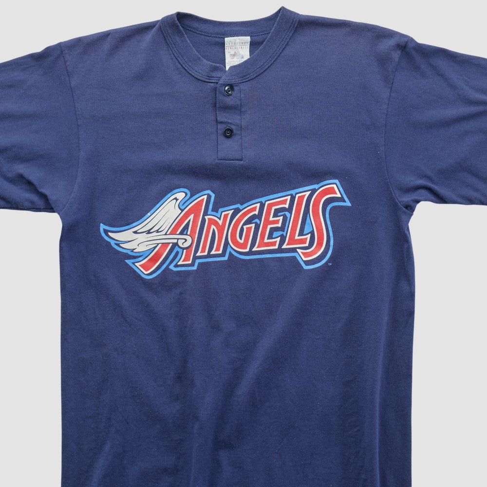 Los Angeles Angels Majestic 2000s T-shirt Navy Vintage