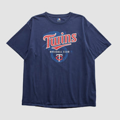 Minnesota Twins Genuine Merchandise 2000s T-shirt Navy Vintage
