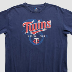 Minnesota Twins Genuine Merchandise 2000s T-shirt Navy Vintage