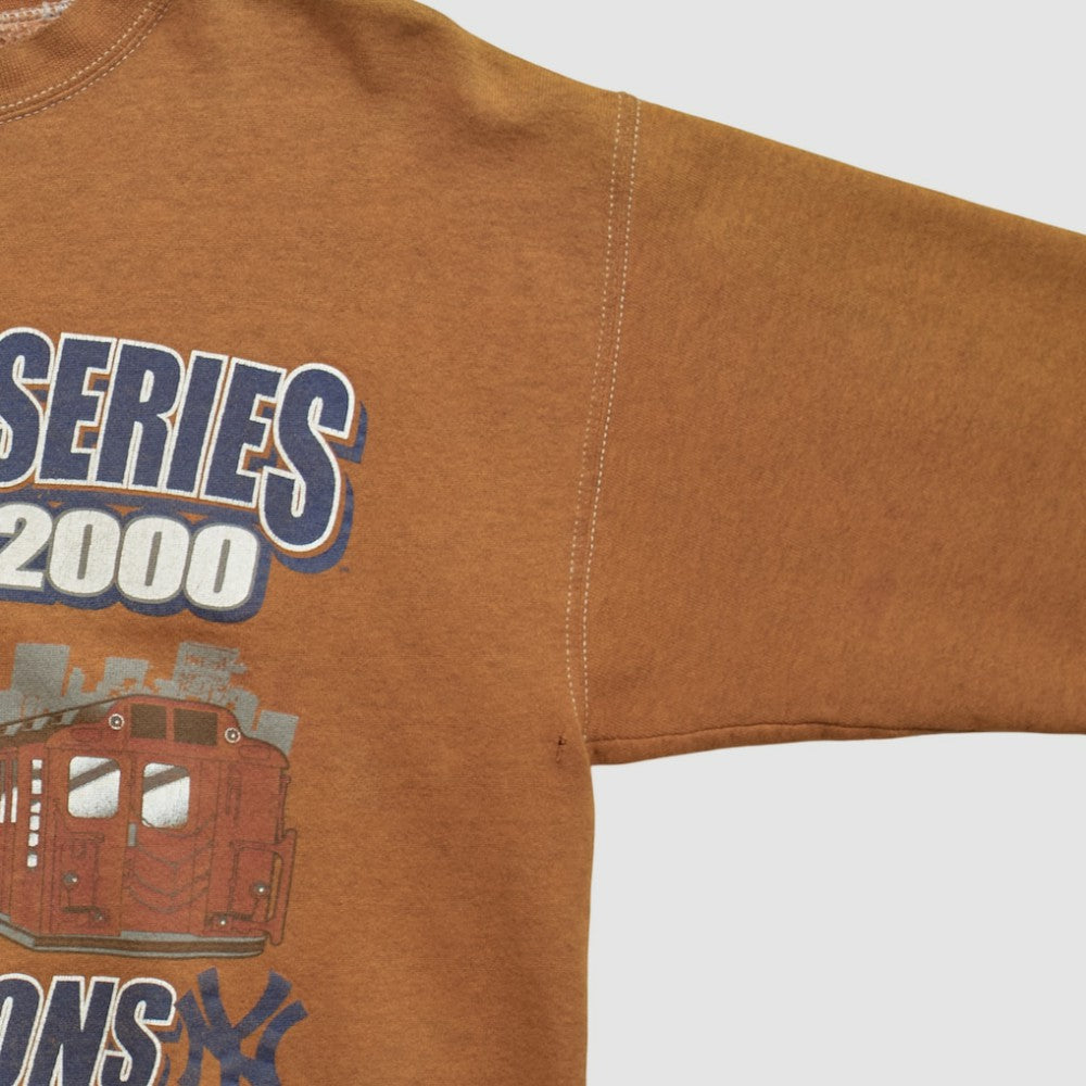 New York Yankees Puma 2000 Pullover Sweatshirt Clay Vintage