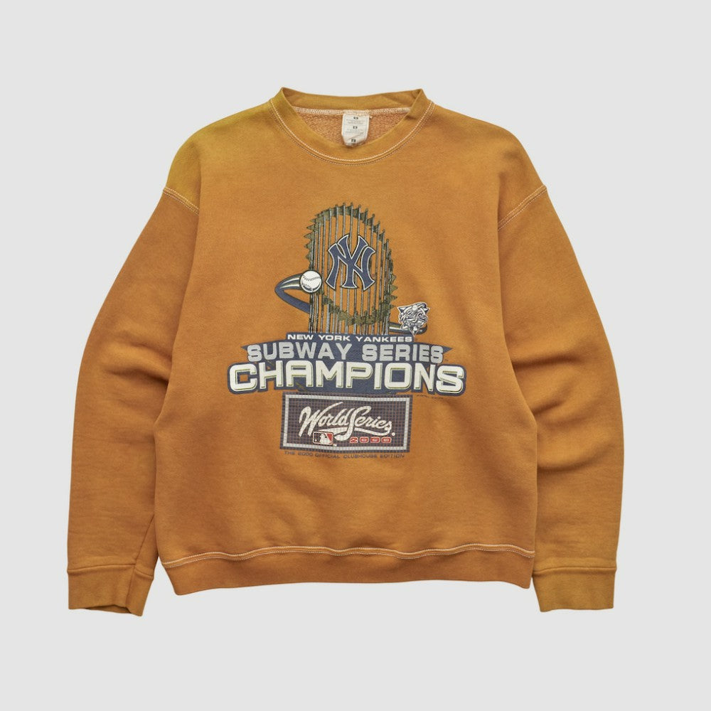 New York Yankees 2000 Pullover Sweatshirt Clay Vintage