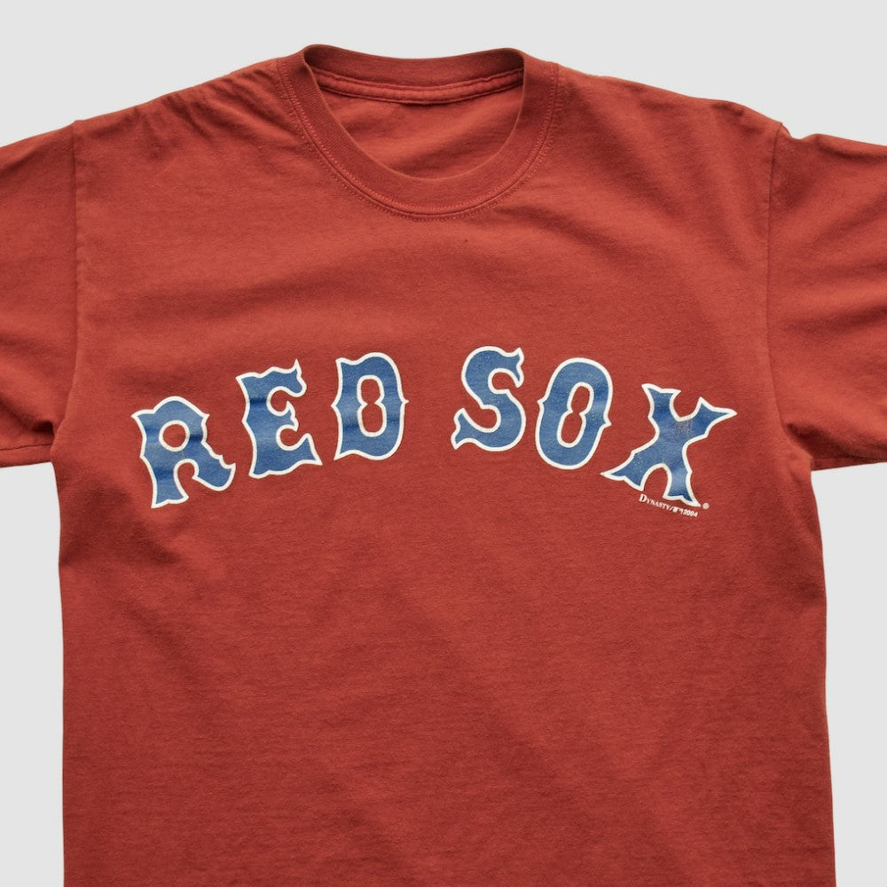 Boston Red Sox 2004 T-shirt Red Vintage