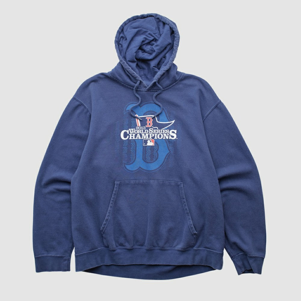 World Series Genuine Merchandise 2013 Hooded Pullover Sweatshirt Navy Vintage