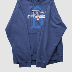 World Series Genuine Merchandise 2013 Hooded Pullover Sweatshirt Navy Vintage