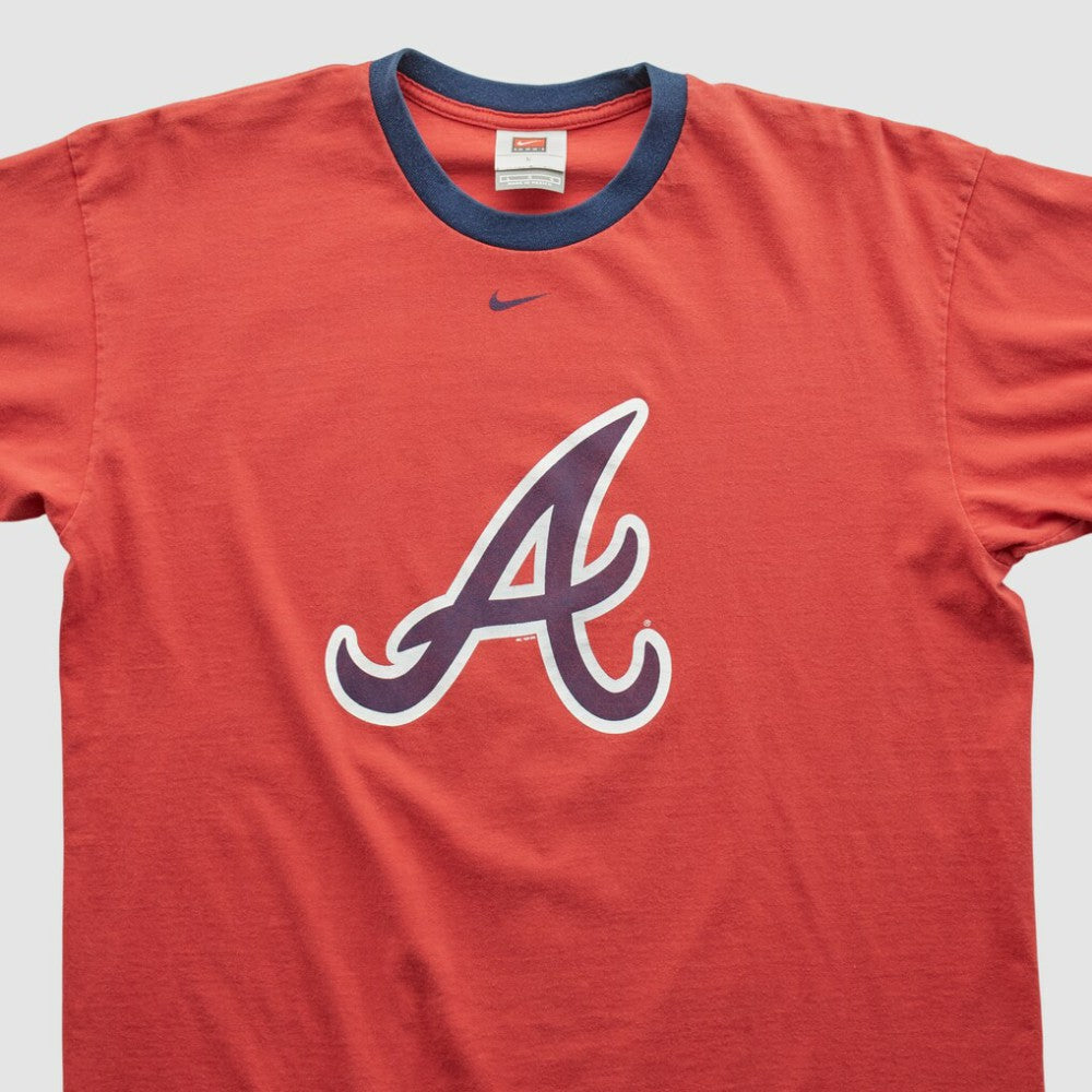 Atlanta Braves 2000s T-shirt Red Vintage | Nike