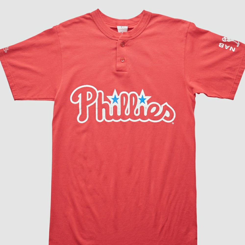 Philadelphia Phillies Majestic 2000s T-shirt Red Vintage
