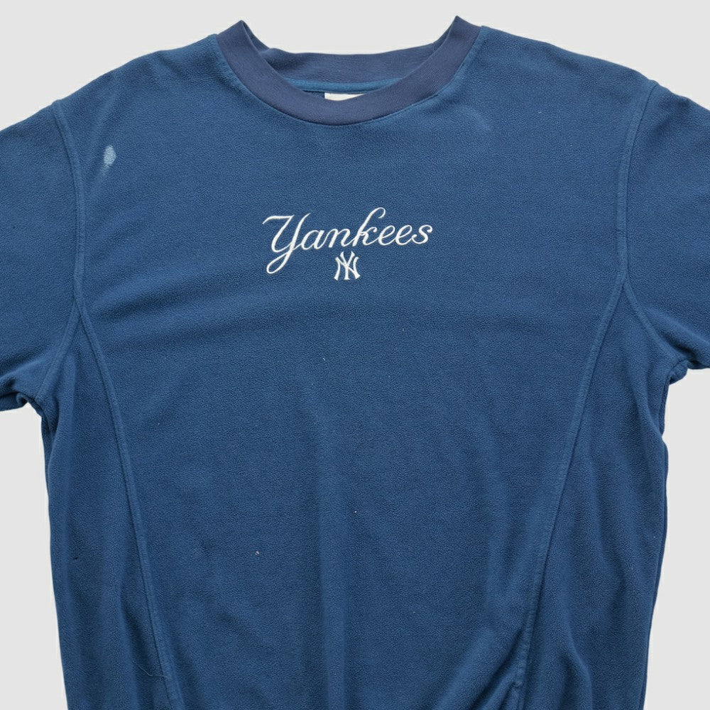New York Yankees Lee Apparel 2000s Pullover Sweatshirt Navy Vintage