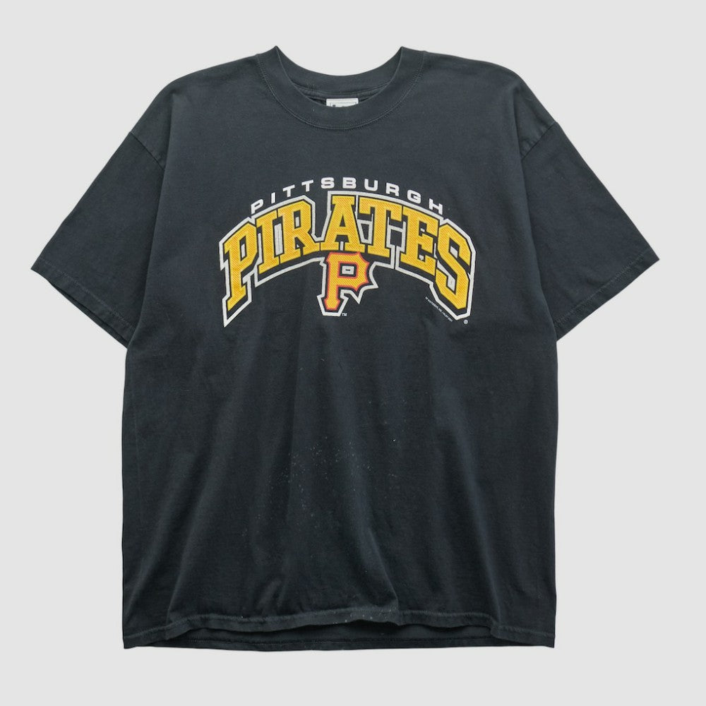 Pittsburgh Pirates Lee Apparel 2001 T-shirt Black Vintage