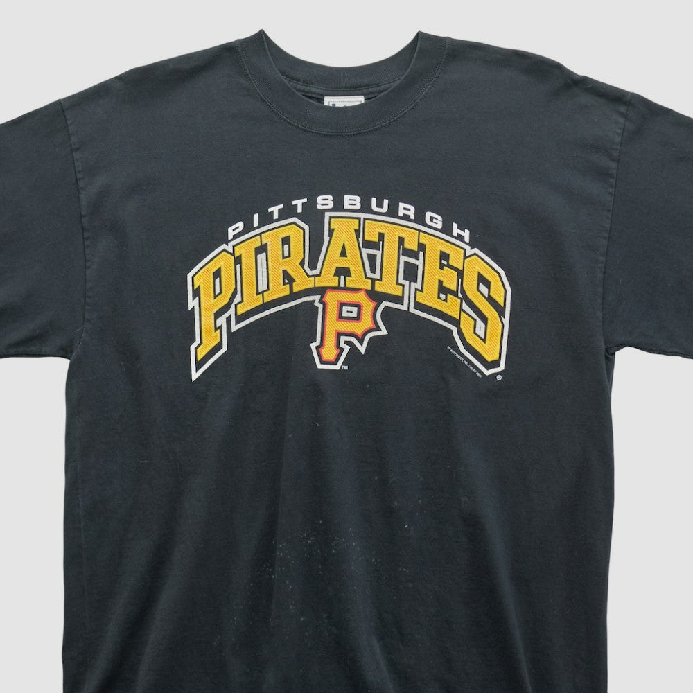 Pittsburgh Pirates Lee Apparel 2001 T-shirt Black Vintage