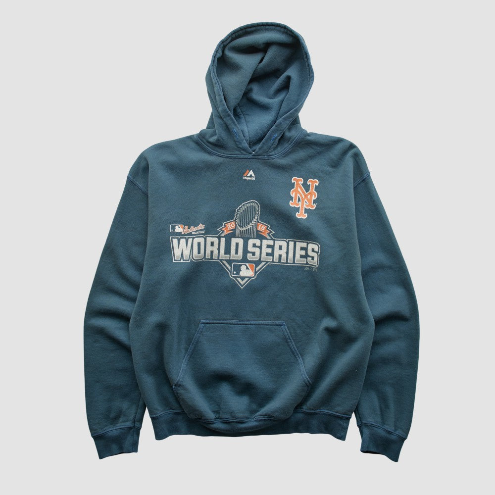 World Series Gildan 2015 Hooded Sweatshirt Navy Vintage