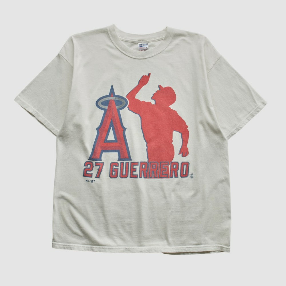 Los Angeles Angels Gildan 2000s T-shirt White Vintage