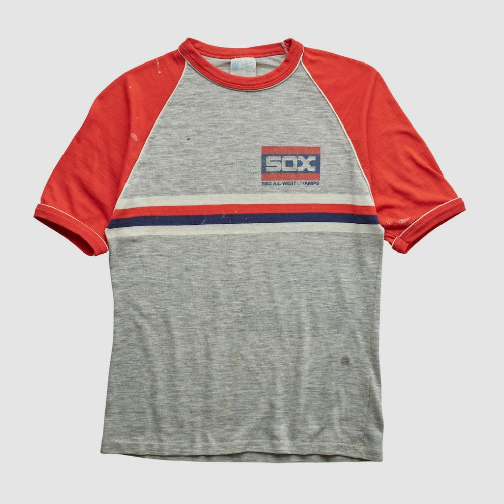 Chicago White Sox Sportswear by Famous 1983 T-shirt Heather Gray Vintage