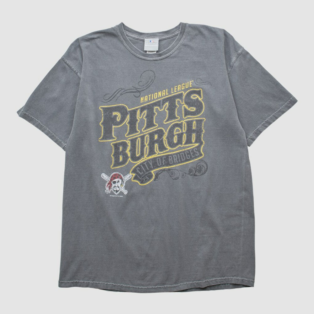 Pittsburgh Pirates Genuine Merchandise 2000s T-shirt Gray Vintage