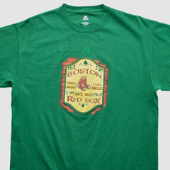 Boston Red Sox Majestic 2000s T-shirt Green Vintage