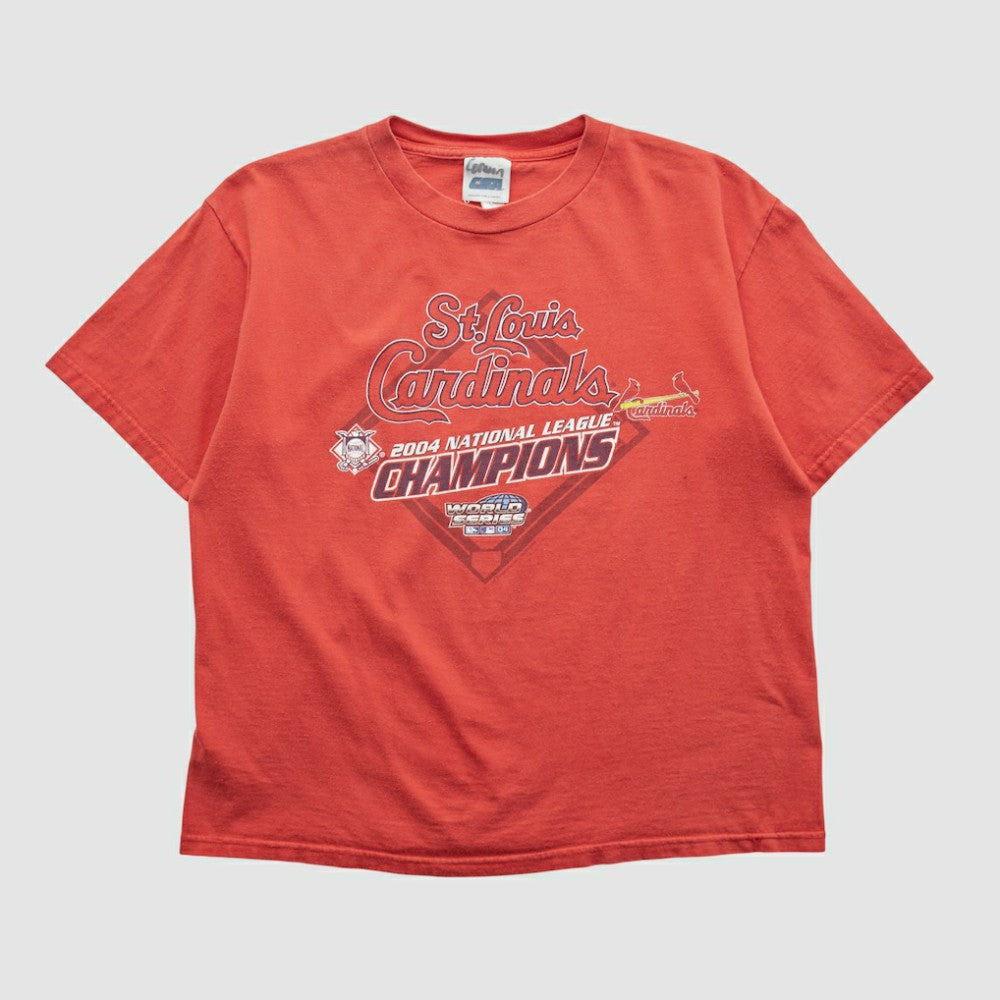 National League Champions CSA 2004 T-shirt Red Vintage