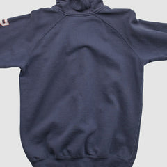 Boston Red Sox Genuine Merchandise 2000s Hooded Full Zip Sweatshirt Navy Vintage