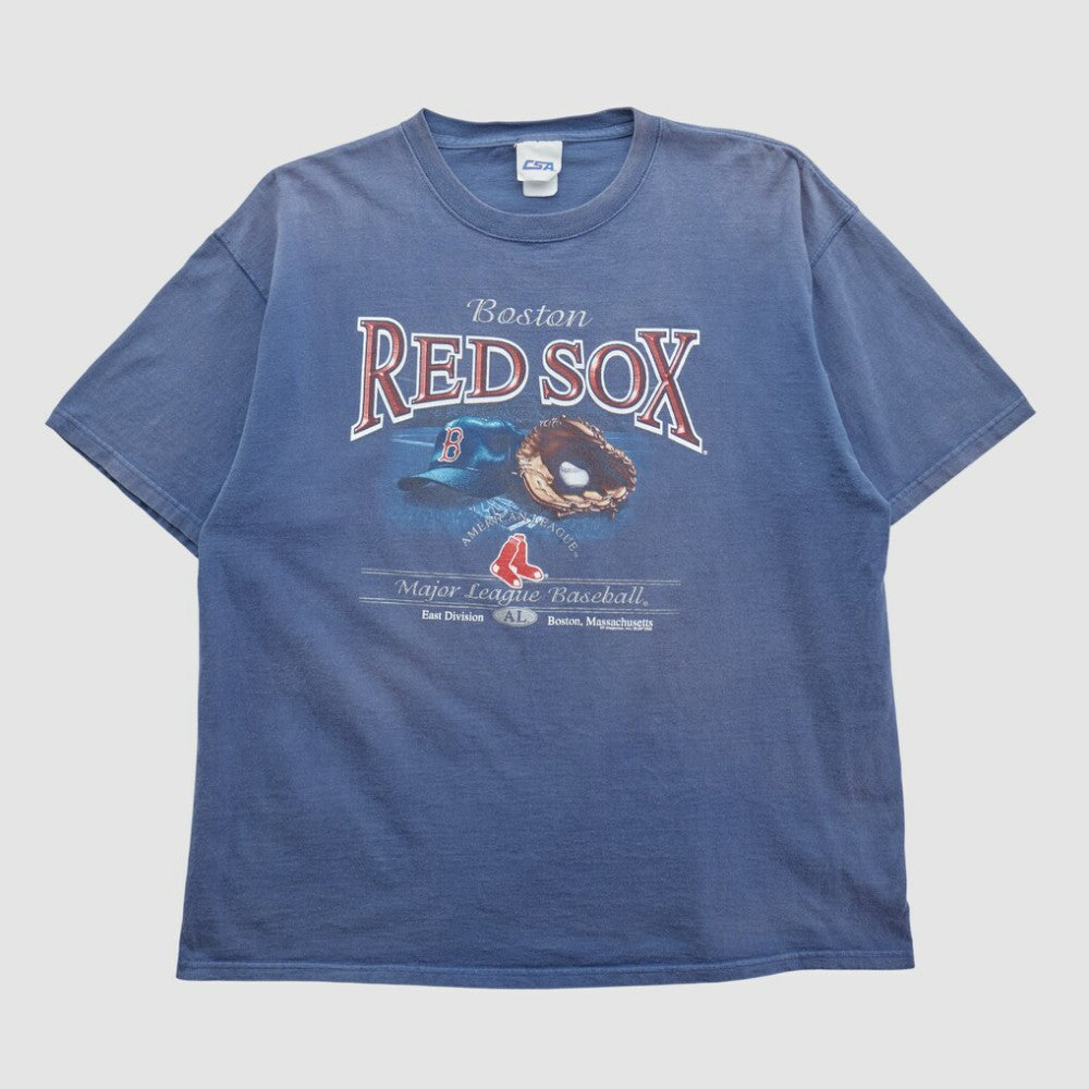 Boston Red Sox CSA 2005 T-shirt Blue Vintage