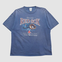 Boston Red Sox CSA 2005 T-shirt Blue Vintage