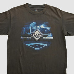 Tampa Bay Rays Genuine Merchandise 2000s T-shirt Black Vintage