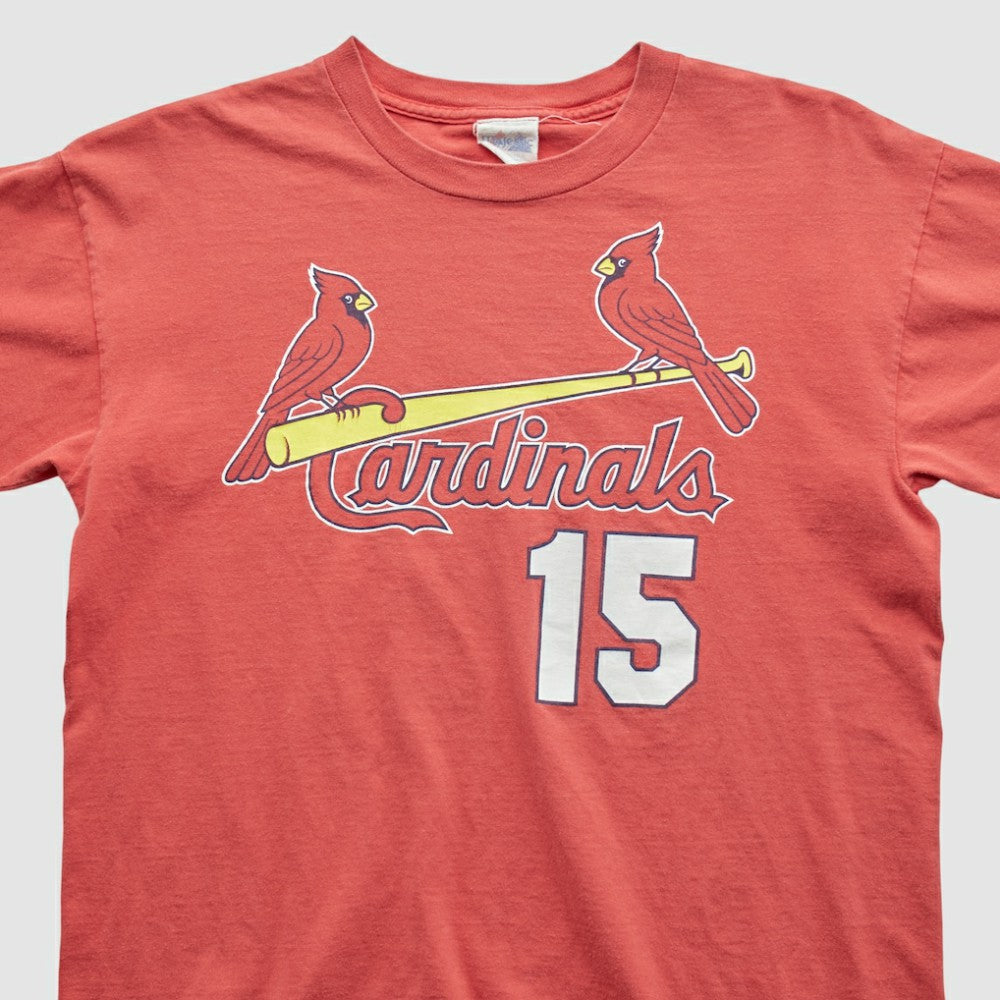 St. Louis Cardinals Majestic 2000s T-shirt Red Vintage