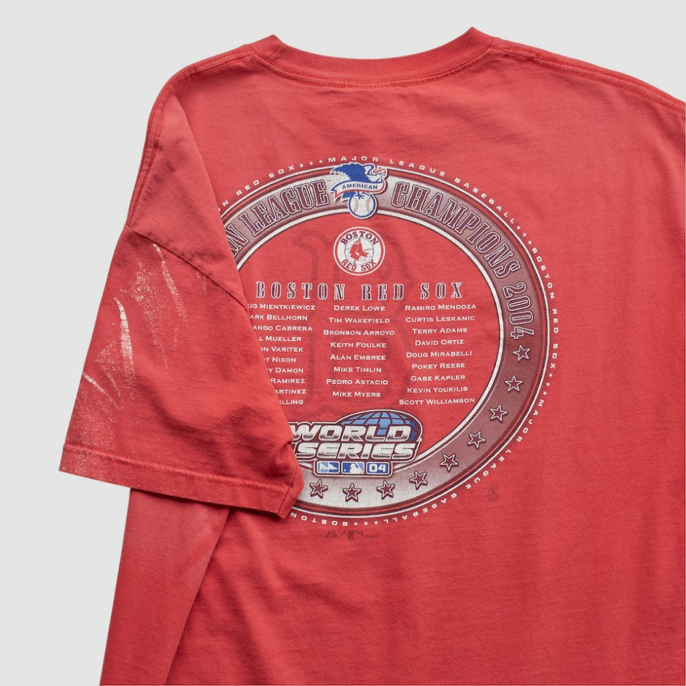 Boston Red Sox Alstyle 2004 T-shirt Red Vintage