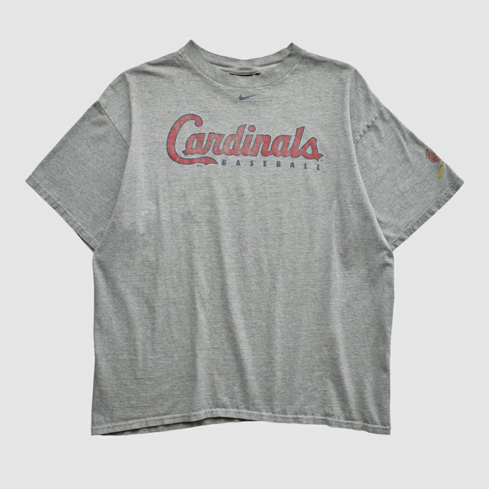 St. Louis Cardinals 2000s T-shirt Heather Gray Vintage | Nike