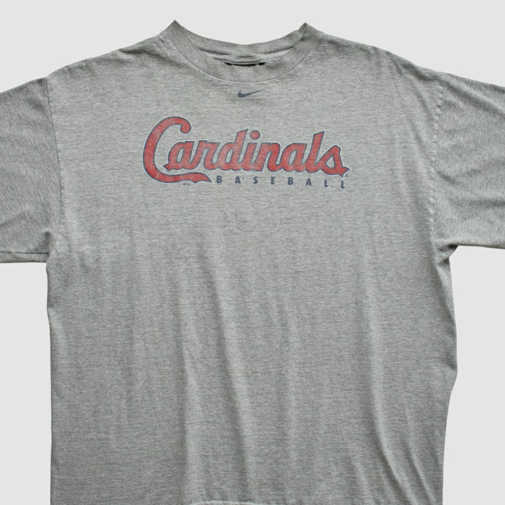 St. Louis Cardinals 2000s T-shirt Heather Gray Vintage | Nike