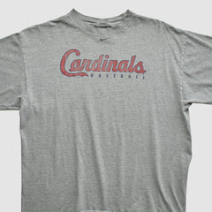 St. Louis Cardinals 2000s T-shirt Heather Gray Vintage | Nike