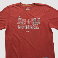 Los Angeles Angels 2010s T-shirt Maroon Vintage | Nike