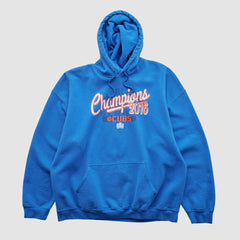 Chicago Cubs MLB Genuine Merchandise 2016 Hooded Pullover Sweatshirt Blue Vintage