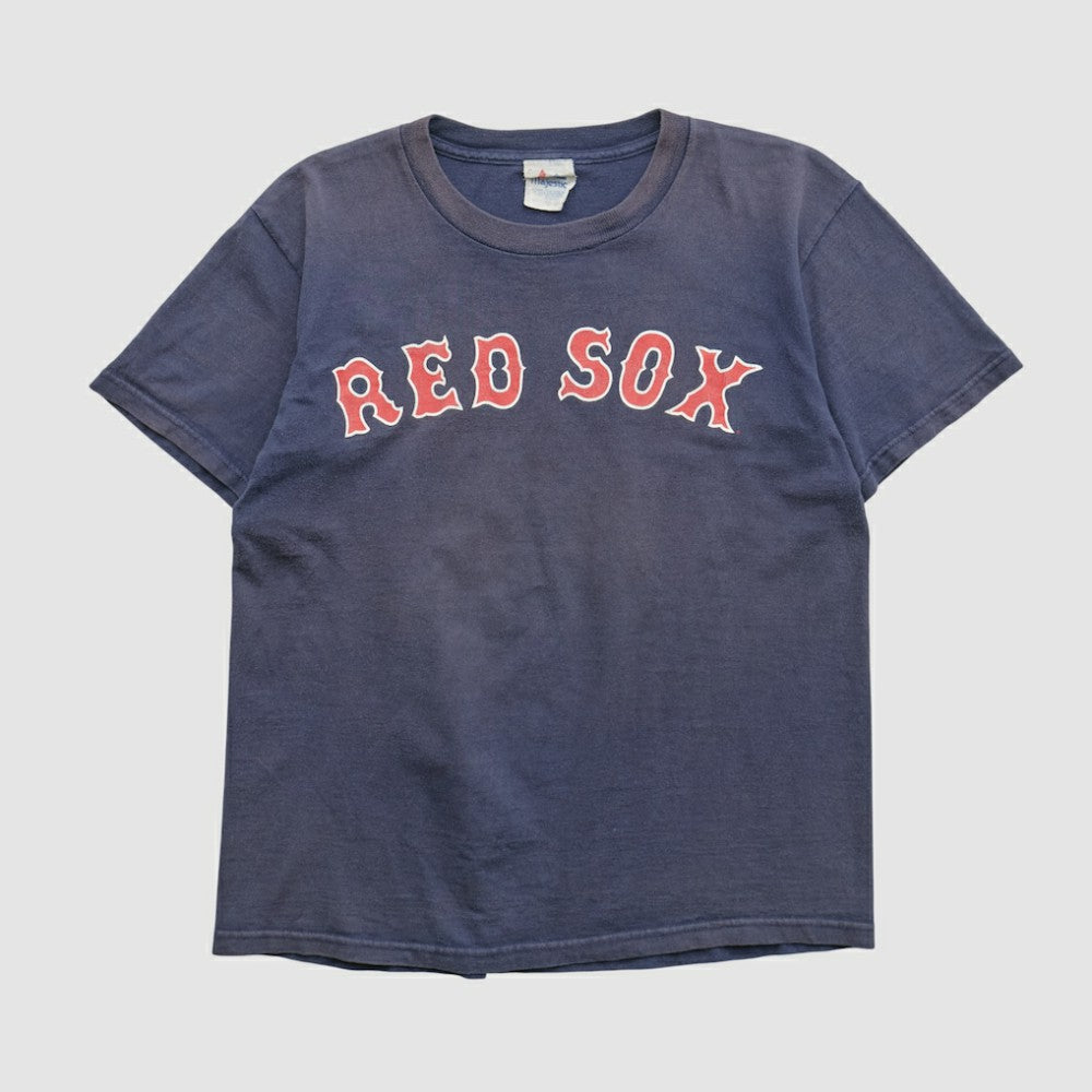 Boston Red Sox Majestic 2000s T-shirt Navy Vintage