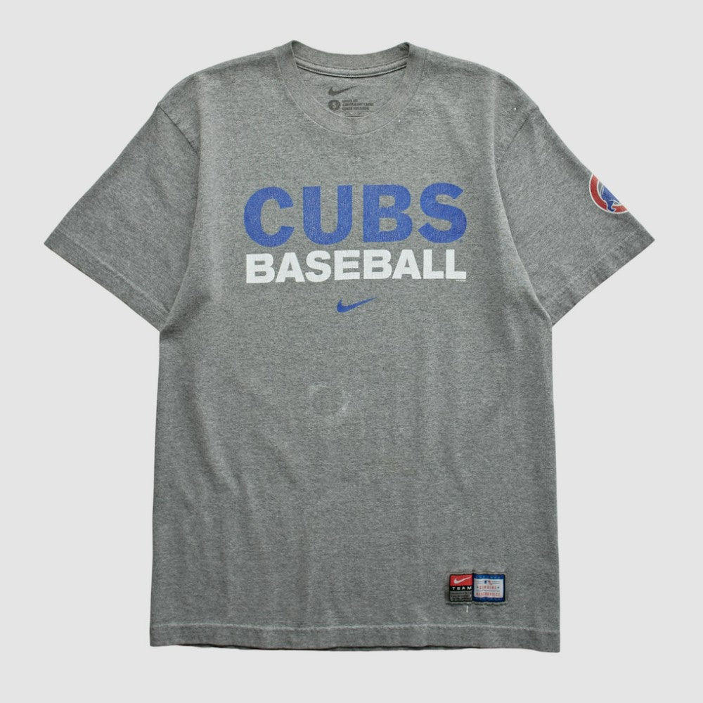 Chicago Cubs 2000s T-shirt Dark Heather Gray Vintage | Nike