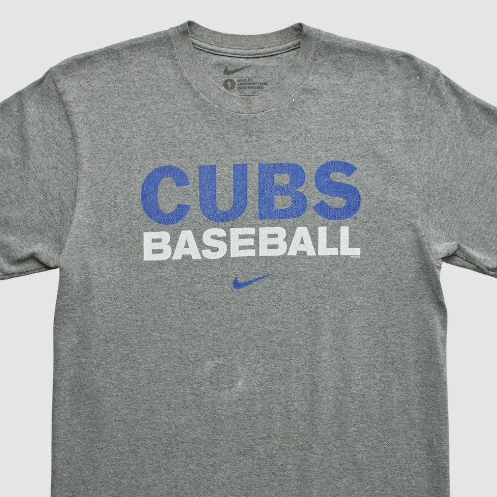 Chicago Cubs 2000s T-shirt Dark Heather Gray Vintage | Nike