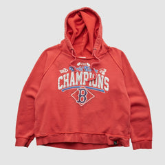 Boston Red Sox MLB Genuine Merchandise 2013 Hooded Pullover Sweatshirt Red Vintage