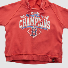 Boston Red Sox MLB Genuine Merchandise 2013 Hooded Pullover Sweatshirt Red Vintage