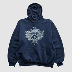 World Series Gildan 2009 Hooded Pullover Sweatshirt Navy Vintage