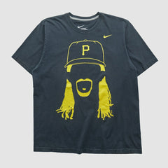 Pittsburgh Pirates 2010s T-shirt Black Vintage | Nike