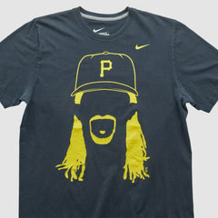 Pittsburgh Pirates 2010s T-shirt Black Vintage | Nike