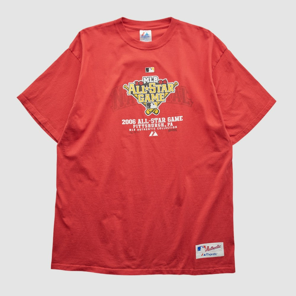 All-Star Game Majestic 2006 T-shirt Red Vintage