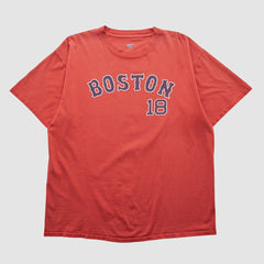 Boston Red Sox CSA 2000s T-shirt Red Vintage