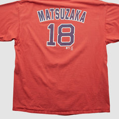 Boston Red Sox CSA 2000s T-shirt Red Vintage