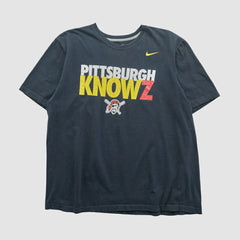Pittsburgh Pirates 2010s T-shirt Black Vintage | Nike