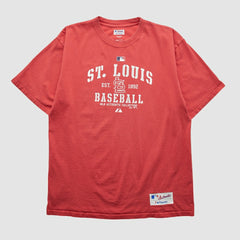 St. Louis Cardinals Majestic 2010 T-shirt Red Vintage