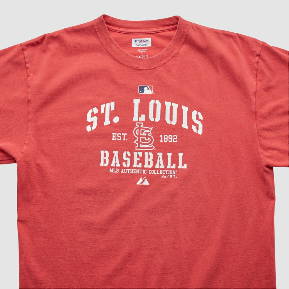 St. Louis Cardinals Majestic 2010 T-shirt Red Vintage